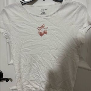 American Eagle Outfitters Cherry Top